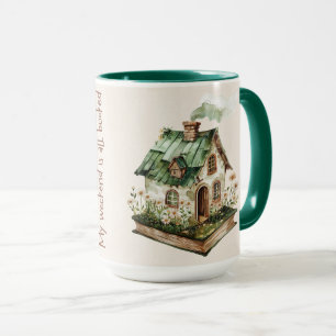 Mug Citation de amoureux de livre mignon Wrap