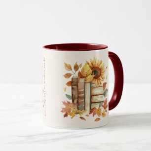 Mug Citation de amoureux de livre mignon Wrap