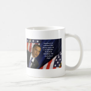Mug Citation de Barack Obama sur l'histoire