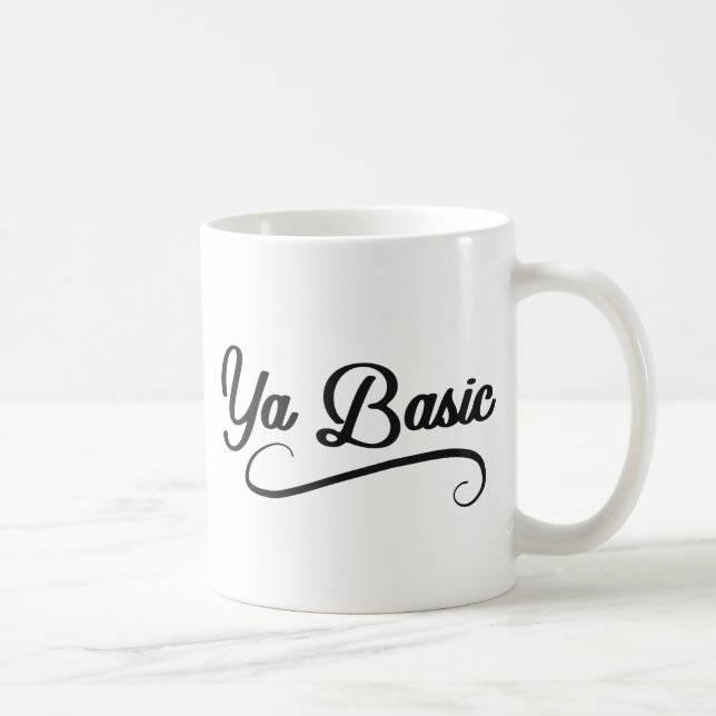 Mug Citation de base amusante Ya (Droite)