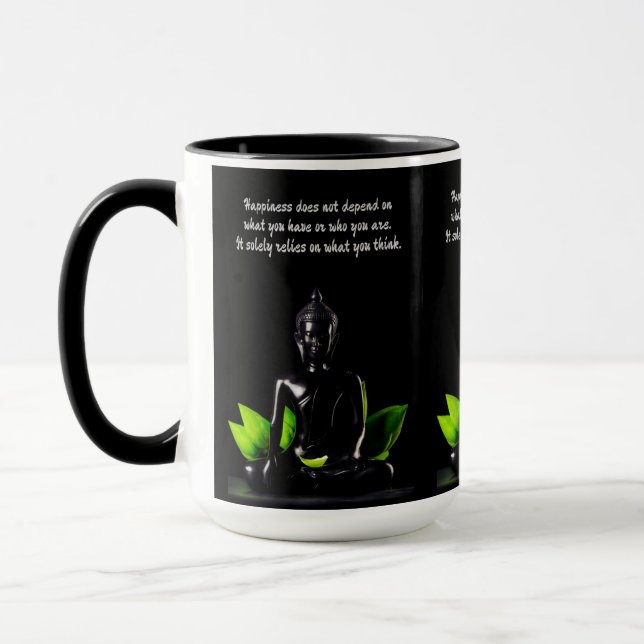 Mug Citation de bouddha 4 musiques (Gauche)