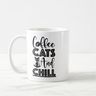 Mug Citation de chat : Chats, Café et réfrigération