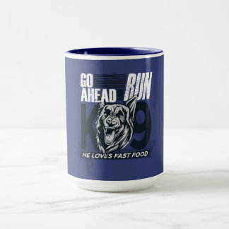 Mug Citation de chien de police