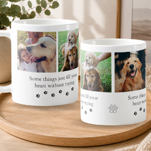 Mug Citation de chien mignon personnalisée avec photo 