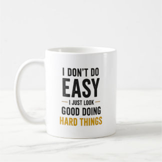 Mug Citation de confiance pour infirmière 'Je ne fais 