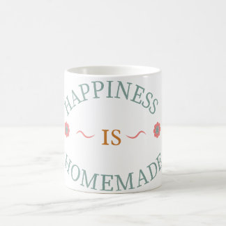 Mug Citation de cuisson de bonheur mignon fait maison