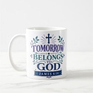 Mug Citation de dévotion matinale pour demain appartie