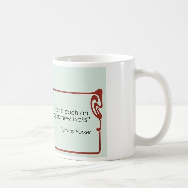 Mug Citation de Dorothy Parker (Droite)