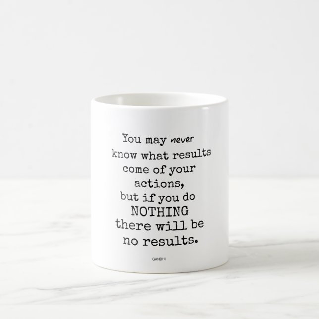 Mug Citation de Gandhi (Centre)