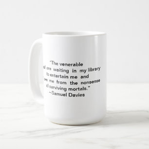 Mug Citation de la bibliothèque Book Lover