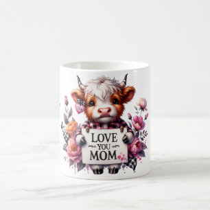 Mug Citation de la Fête des Mères/Vache personnalisée
