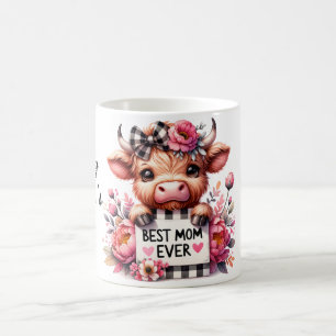 Mug Citation de la Fête des Mères/Vache personnalisée