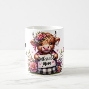 Mug Citation de la Fête des Mères/Vache personnalisée