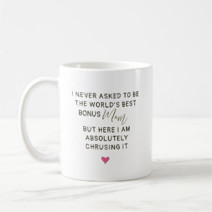 Mug Citation de la meilleure mère supplémentaire au mo