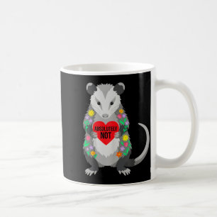 Mug Citation de la Saint-Valentin pour un opossum drôl