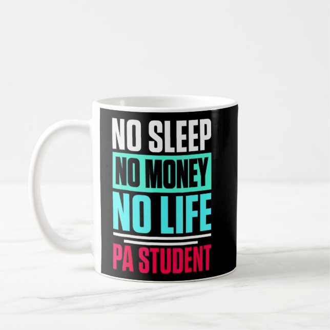 Mug Citation de l'adjoint médical Étudiant de l'école  (Gauche)