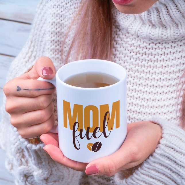 Mug Citation de l'amoureux du café au carburant de la  (Créateur téléchargé)