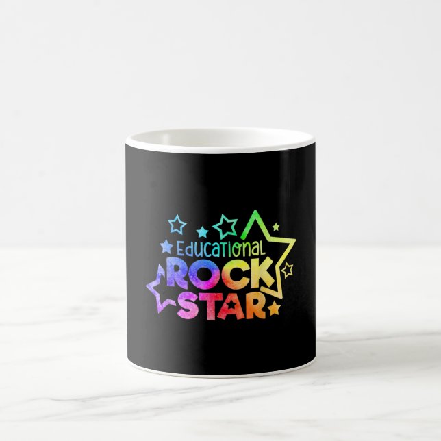 Mug Citation de l'enseignant de l'ÉDUCATIF ROCKSTAR Fu (Centre)