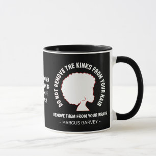 Mug Citation de l'Inspirational Marcus Garvey HAIR AFR