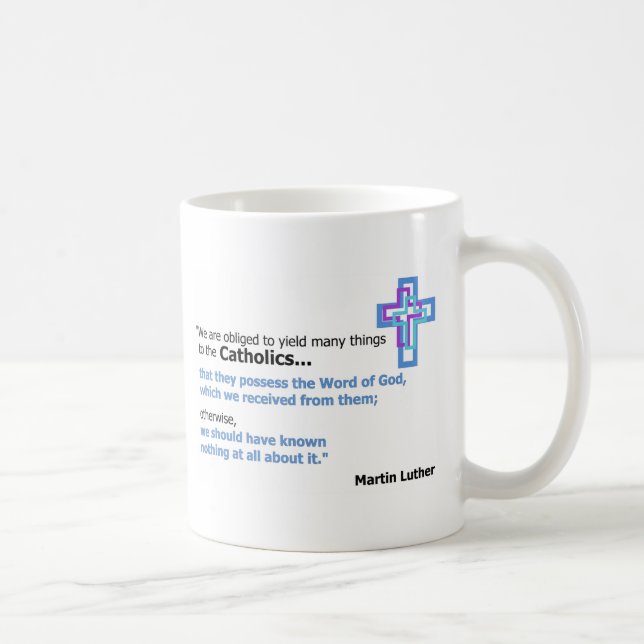 Mug Citation de Martin Luther (Droite)