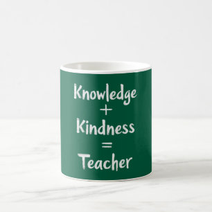 Mug Citation de mathématiques de l'enseignant - le mei