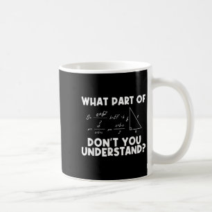 Mug Citation de maths drôle Mathématiques Cher profess