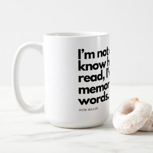 Mug Citation de Nick Miller