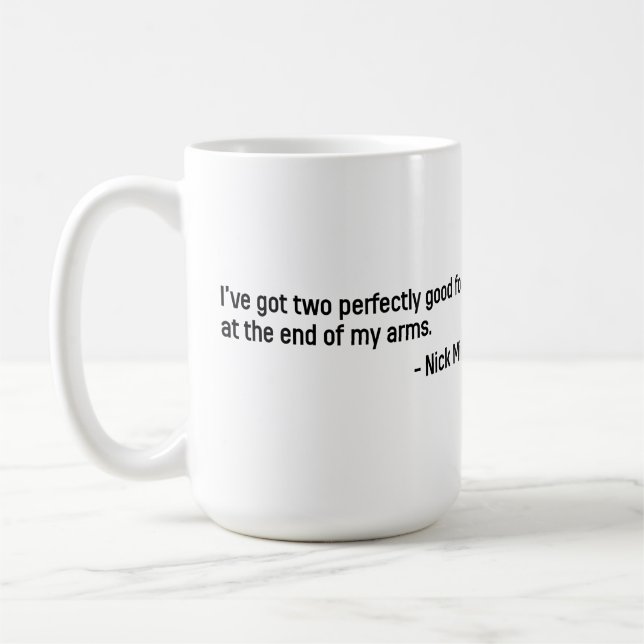 Mug Citation de Nick Miller 4/6 (Gauche)