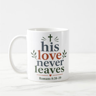 Mug Citation de promesse scripturaire sur Son Amour qu
