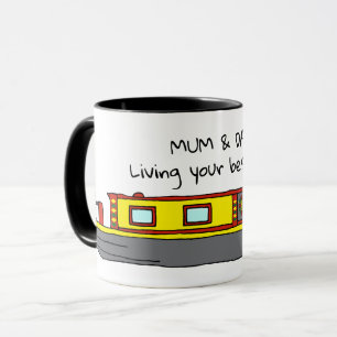 Mug Citation de propriétaire de péniche de canal pour