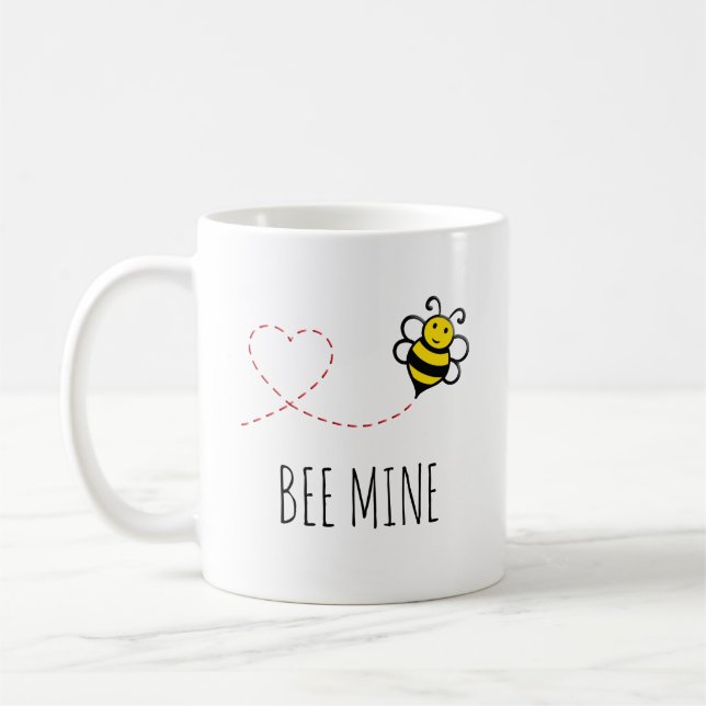 Mug Citation de Saint Valentin personnalisée - Caricat (Gauche)