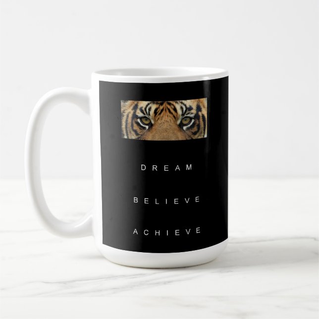 Mug Citation de succès motivationnel (Gauche)