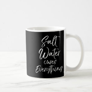 Mug Citation de vacances à la plage Océan Cadeau Eau s