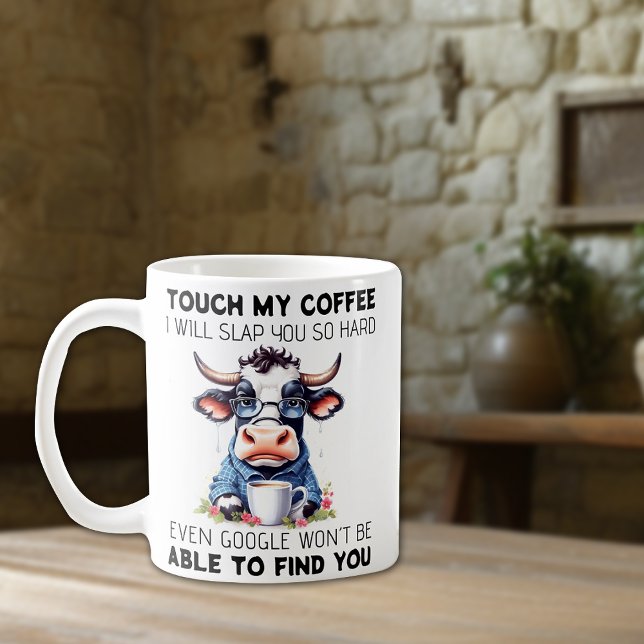 Mug Citation de vache grumpy (Créateur téléchargé)