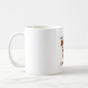 Mug Citation de vecteur de citrouille de fantôme drôle
