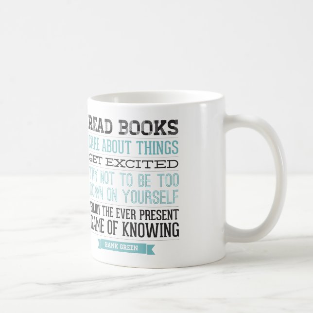 Mug Citation de vert de Hank (Droite)