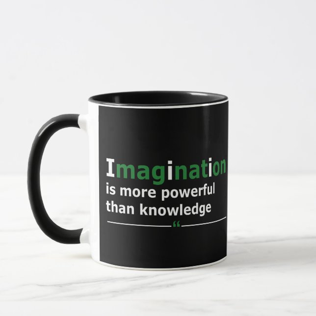 Mug Citation de vie motivante (Gauche)
