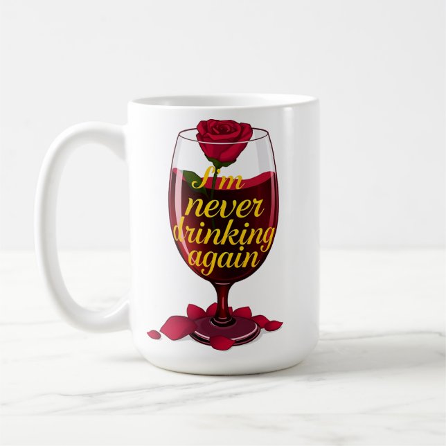 Mug Citation de vin (Gauche)