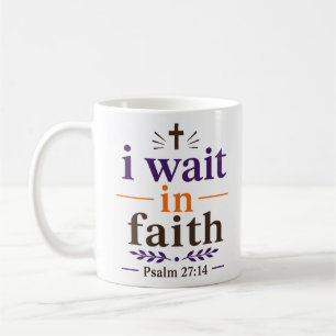 Mug Citation d'encouragement par les Écritures sur J'a