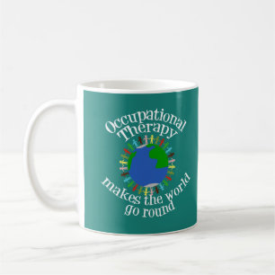 Mug Citation d'ergothérapie en Turquoise