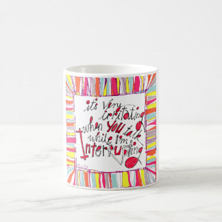 Mug Citation d'humour il est très irritant quand…