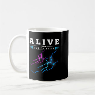 Mug Citation d'humour sarcastique drôle et vivant par