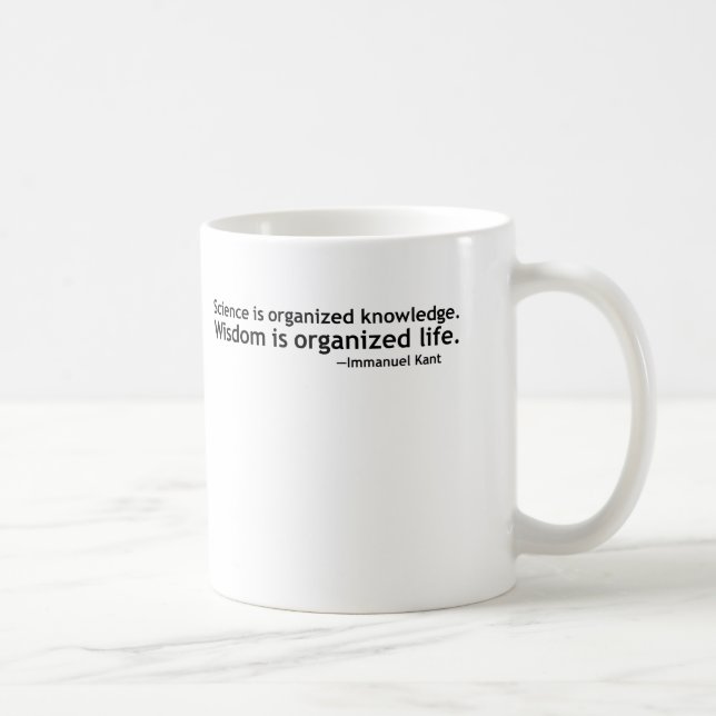 Mug Citation d'Immanuel Kant (Droite)