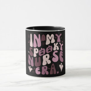 Mug Citation d'infirmière Éffrayante rétro Halloween