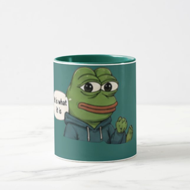 Mug Citation drôle «C'est comme ça»  (Centre)
