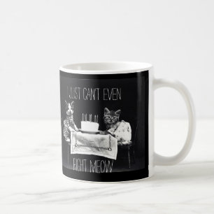 Mug Citation drôle de chat je juste ne peux pas même