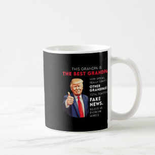 Mug Citation Drôle De Donald Trump Pour Grand-Père Con