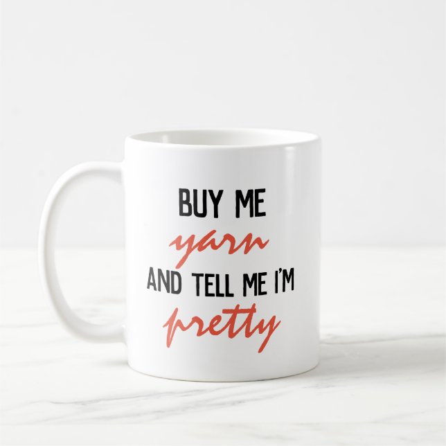 Mug Citation drôle de fil (Gauche)