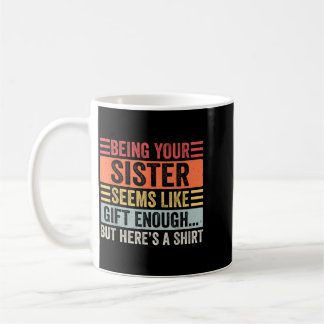 Mug Citation drôle de frère humour sarcastique de frèr