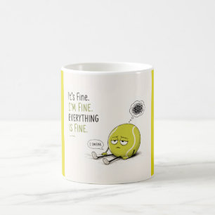 Mug Citation drôle de tennis